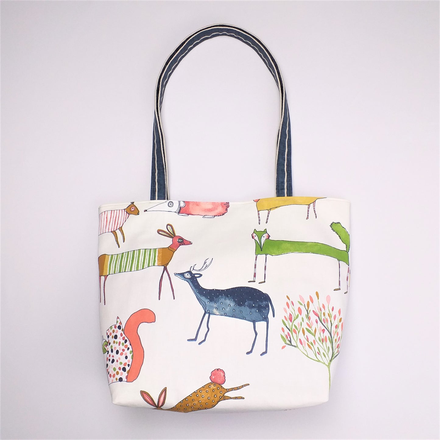 Deluxe Tote Bag - Furry Forest Animals