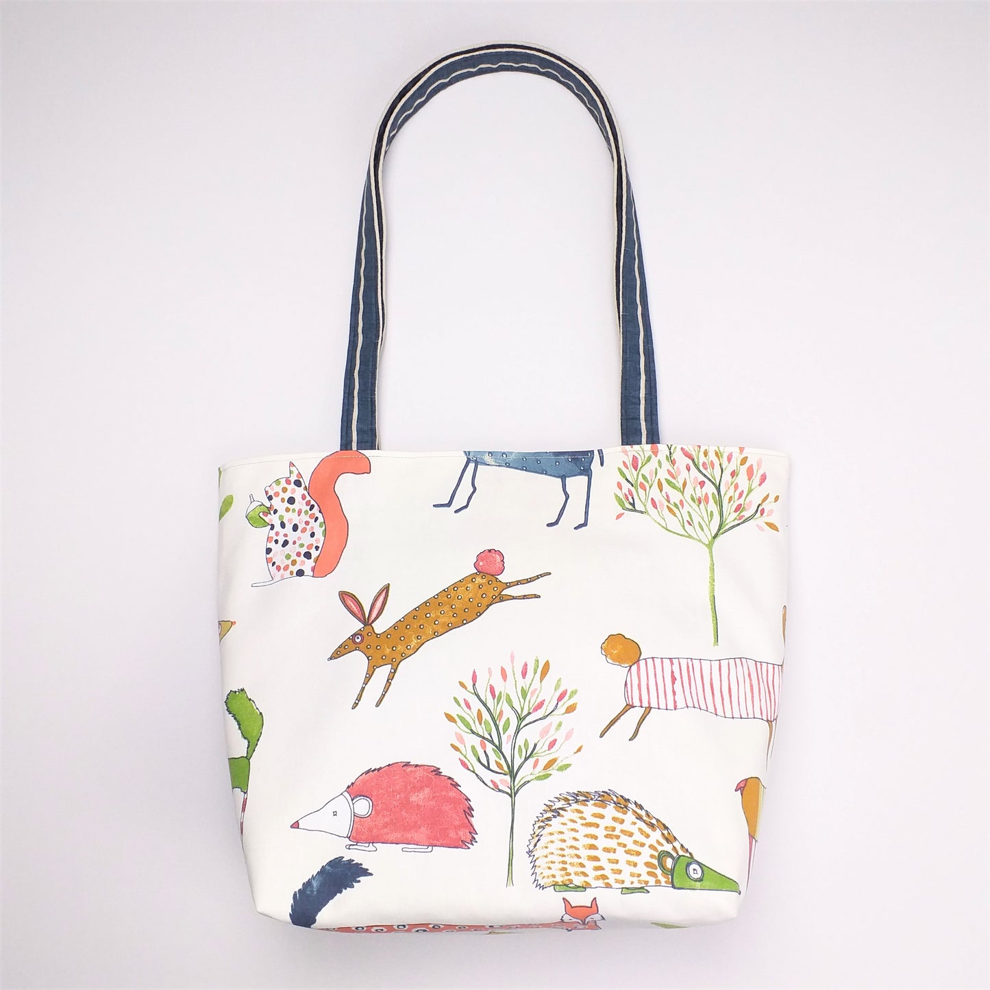 Deluxe Tote Bag - Furry Forest Animals