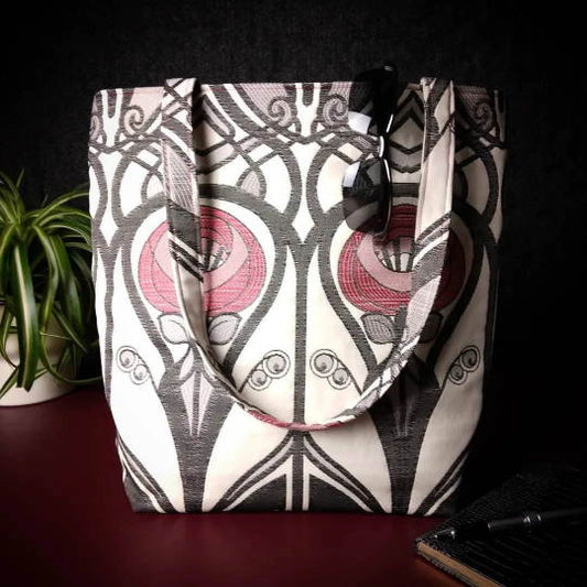 Deluxe Tote Bag - Red Roses