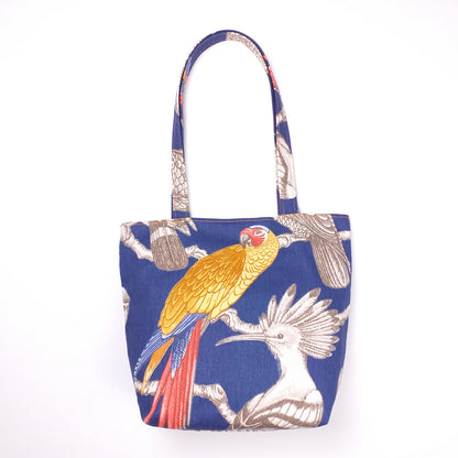 Deluxe Tote Bag - Red and Blue Parrot