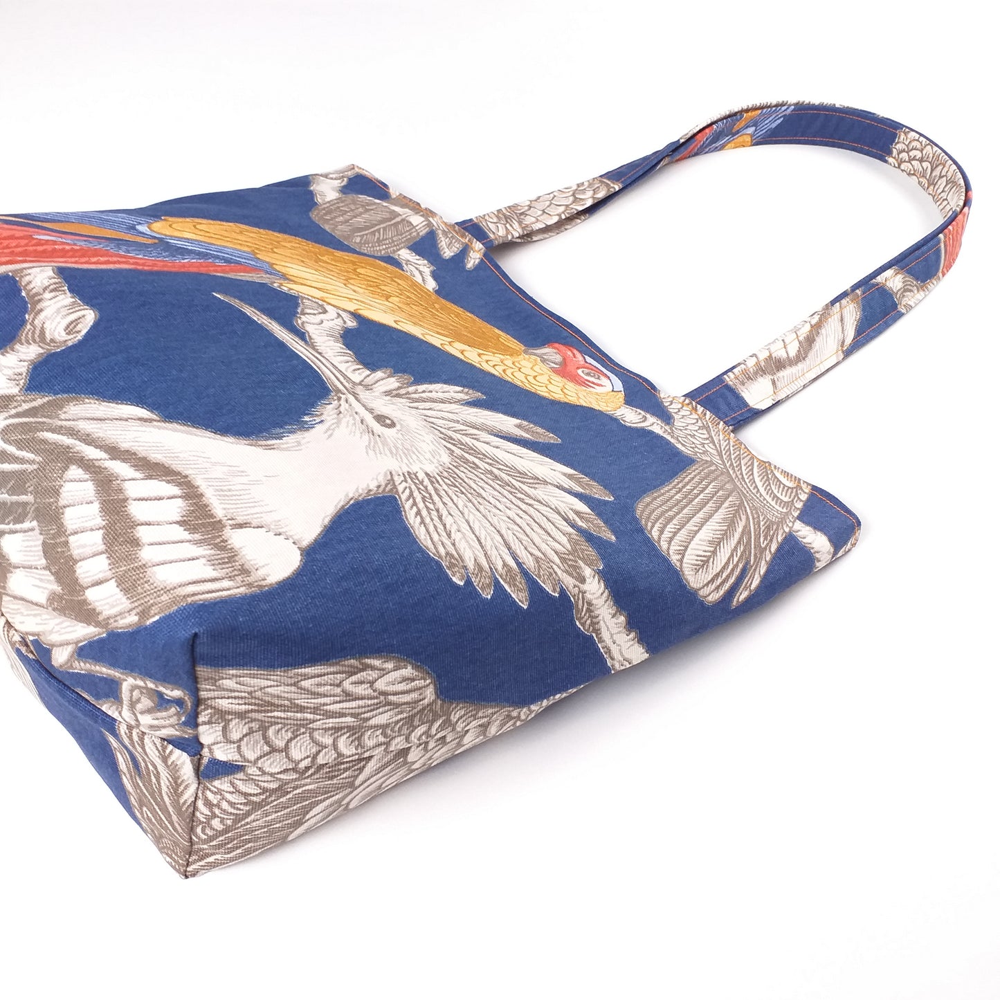 Deluxe Tote Bag - Red and Blue Parrot