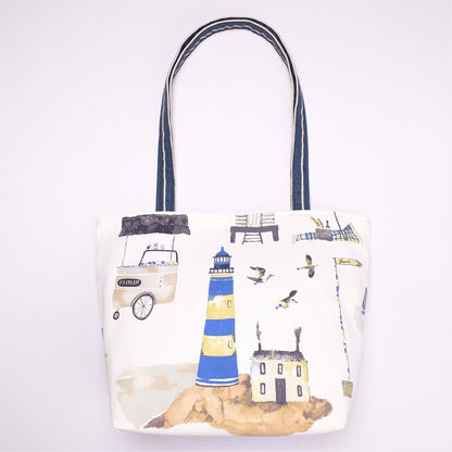 Deluxe Tote Bag - By The Seaside