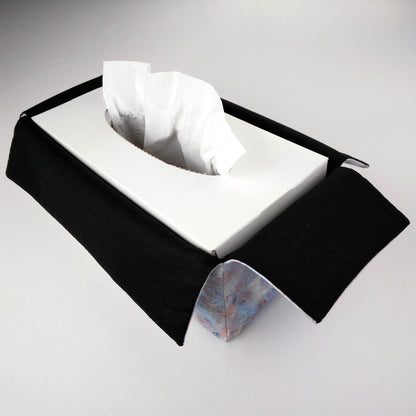 Rectangular Fabric Tissue Box Cover - Pastel Nebula Print