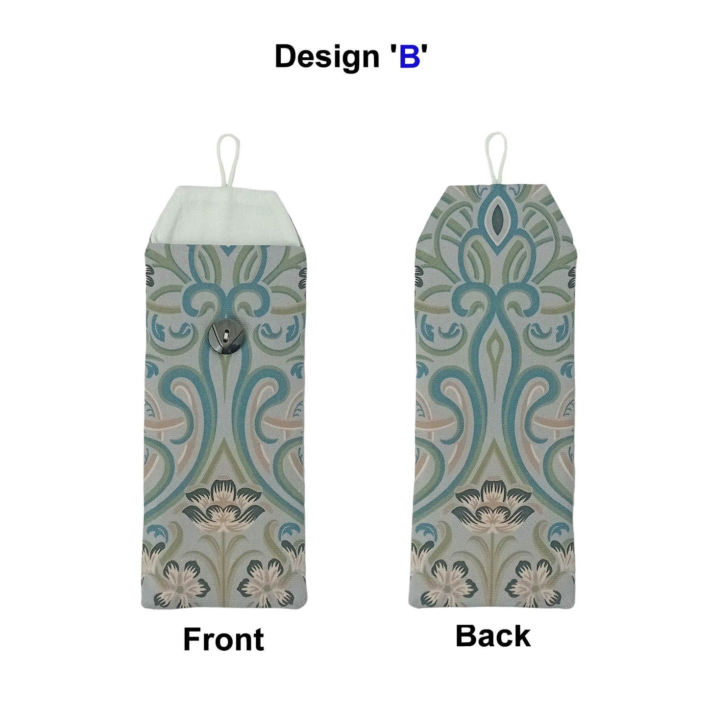 Soft padded eyeglass pouch