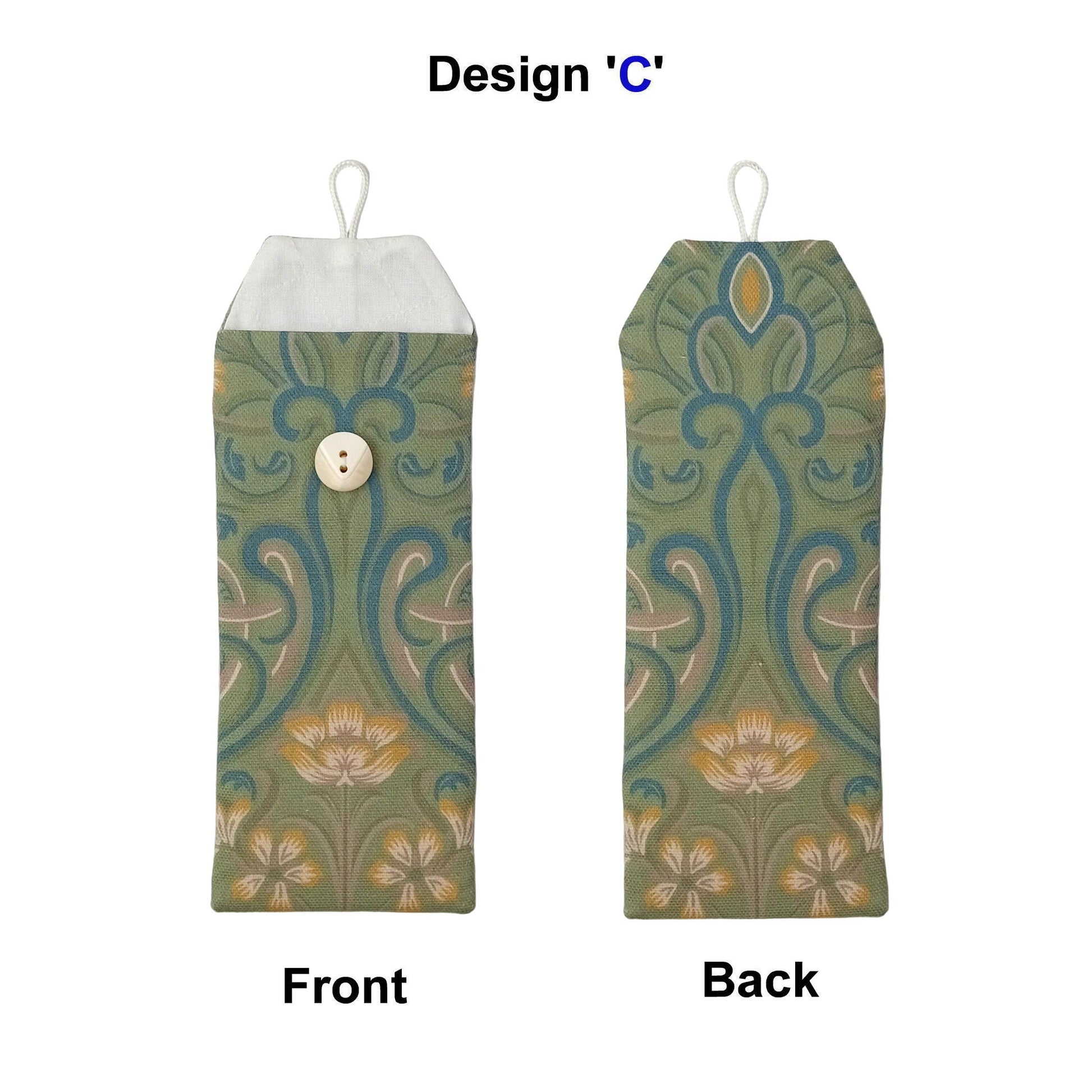 Soft padded eyeglass pouch